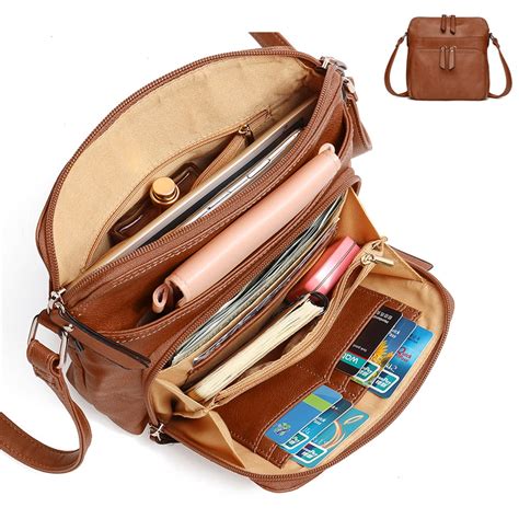 Leather Backpack Purse With Top Zipper