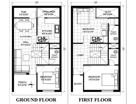 West Facing 2 Bedroom House Plans As Per Vastu