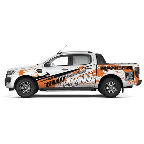 Side Decal For Truck Vinyl Graphics Decals For Pickup Truck 015 H2