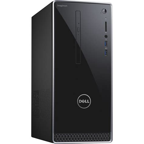 Dell Inspiron 3000 Series Desktop Computer Black I3656