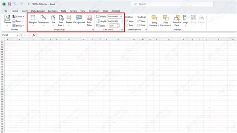 Cara Mencetak Lembar Kerja Excel Dalam Satu Halaman