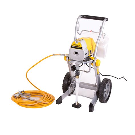 Priming an airless paint spray machine is the process where paint or solvent is drawn into the airless pump expelling all air until the paint or solvent has completely filled the pump. Wagner Portable Lightweight Airless Paint & Sprayer For ...