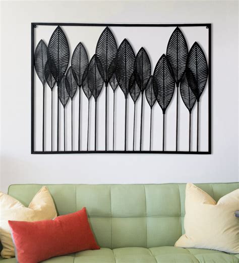 Buy Wrought Iron Decorative In Black Wall Art By Craftter Online