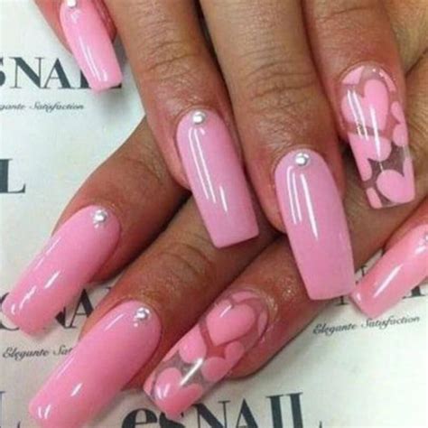 20 Valentines Day Nails Ideas Featuring All Nail Shapes Nail Designs