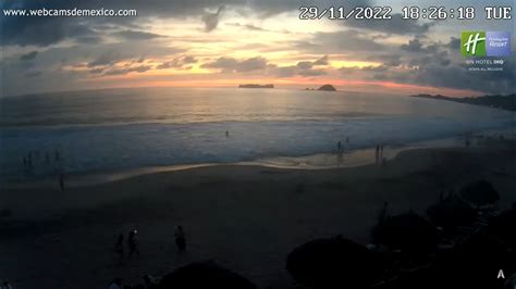 Webcams de México on Twitter RT webcamsdemexico Como una pintura el cielo de Ixtapa