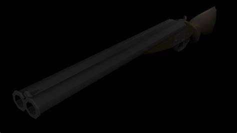 3d Model Shotgun Vr Ar Low Poly Cgtrader