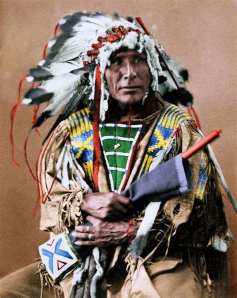 Impressive Portraits Of Chiefs And Leaders Of The Sioux Native American Tribe The Vintage