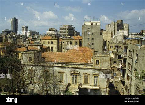 Lebanon Beirut In April 1994 After The Civil War Bab Idriss District