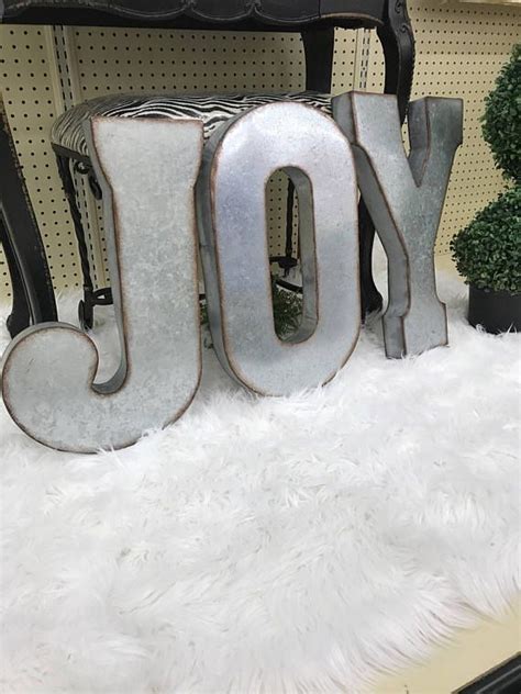 On Sale 1 Galvanized Metal Letter One Large 20 Inch Letter Metal