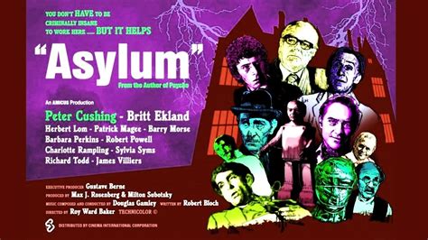 Asylum 1972 Hd Four Chilling Tales Are Told From The Criminally