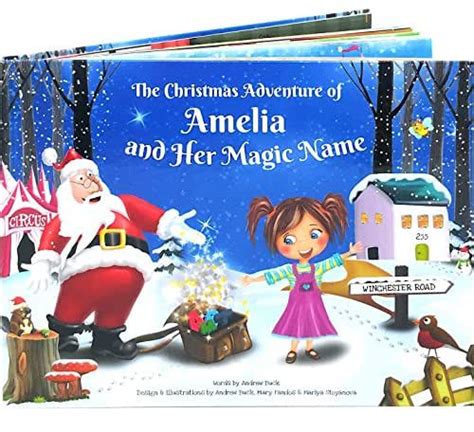 Personalized Kids Christmas Story Book Totally Unique