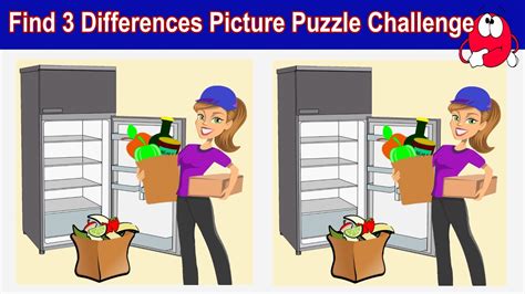 Find 3 Differences Picture Puzzle No40 Editors Remix Youtube