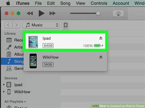 If you don't see the browse sidebar, tap browse at the bottom of the screen. How to Connect an iPad to iTunes (with Pictures) - wikiHow