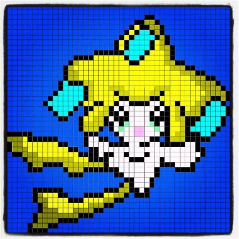 Pixel art facile et rapide meilleur de image licorne the. pixel art pokemon facile