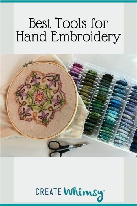 25 How To Use Embroidery Tools Mujahidzacharie