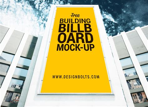Free Outdoor Building Billboard Mockup Psd Good Mockups