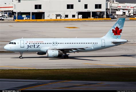 C Fdca Airbus A320 211 Air Canada Jetz James Rowson Jetphotos