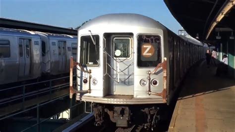 Nyc Subway Bmt R42 Z Trains Woodhaven Blvd Hd 60fps Youtube