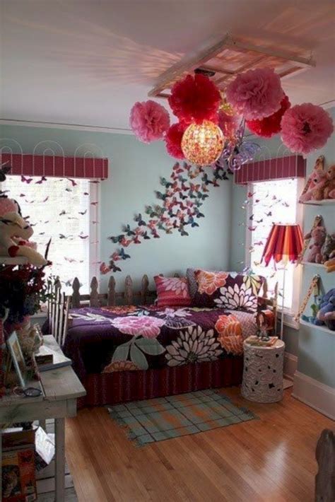 Nice 63 Cozy Bohemian Teenage Girls Bedroom Ideas Decoração Quarto