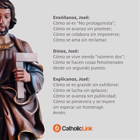 Una Oración Para Seguir El Ejemplo De San José Catholic Link