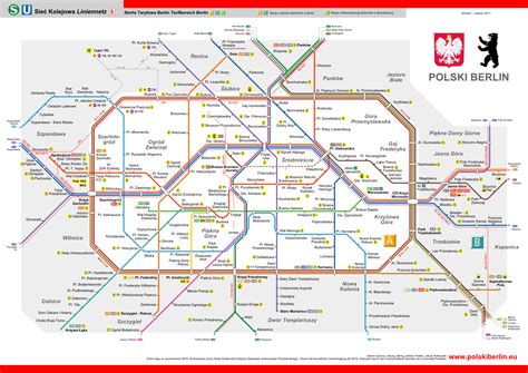 Metro Map Of U Bahn Plan Berlin