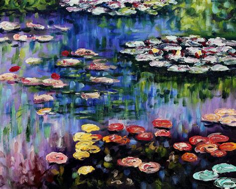 Claude Monet Water Lilies Water Lilies Painting Lily Painting