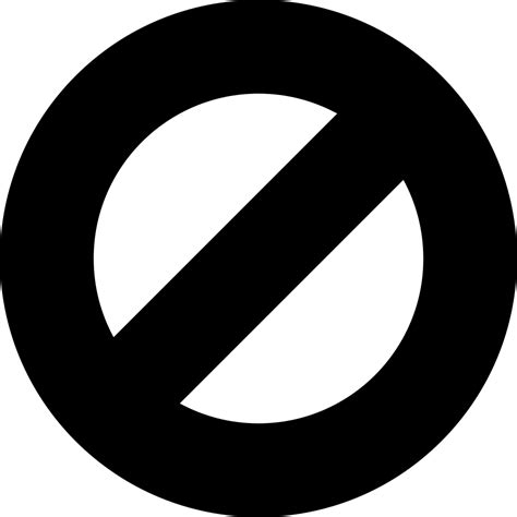 Prohibited Sign Svg Png Icon Free Download 28687 Onlinewebfontscom