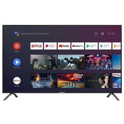 Shop 43 Android 11 Digital Satelite Smart Tv Black Jumia Uganda