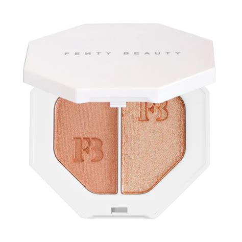 killawatt freestyle highlighter es un iluminador que viene en dúo de fenty beauty by rihanna