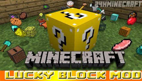191891710172 Lucky Block Mod For Minecraft Mods Minecraft