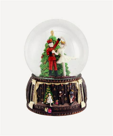 Christmas Musical Nutcracker Snow Globe Decoration Snow Globes