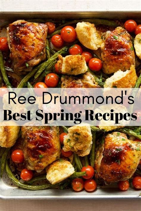Your exclusive source for the latest the pioneer woman recipes and cooking guides. The Pioneer Woman's 30 Best Spring Recipes | Spring recipes, Food network recipes