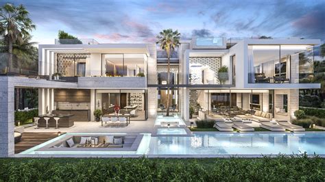 Architects Arquitectos Dubai Luxury Villas 02 Modern Villa Design