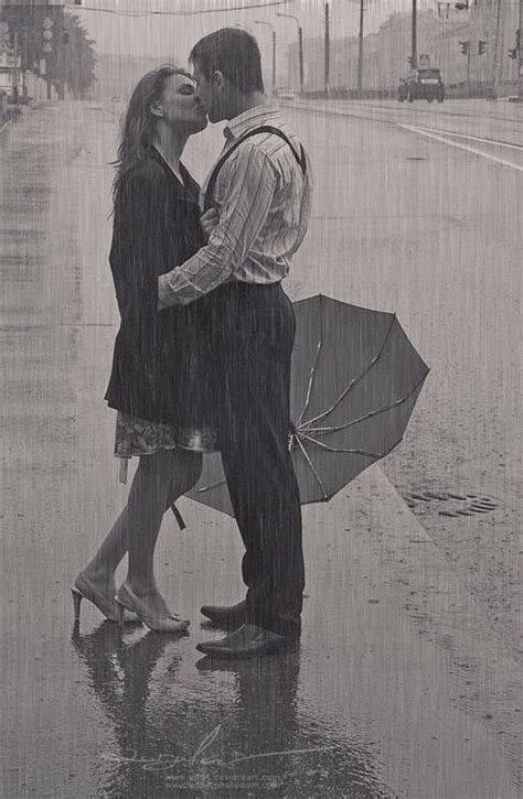 Beautiful Colorful Pictures And S Raining Pictures Kissing In The Rain Couple In Rain