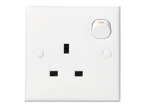 Smart home plug uk wifi socket 13a 16a alexa echo wireless remote ios android. Clipsal - E15 - Single Switch Socket Outlet, 13A, White ...