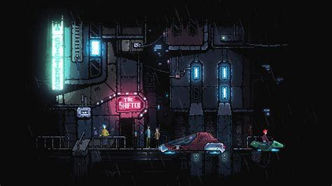 Wallpaper Cyberpunk City Night Neon Futuristic Dark Science