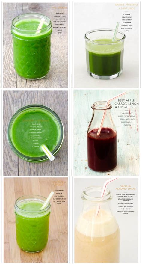 Healthy Homemade Detox Juice Cleanse Recipes How To Instructions