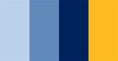 Memphis Grizzlies Logo Color Scheme Blue