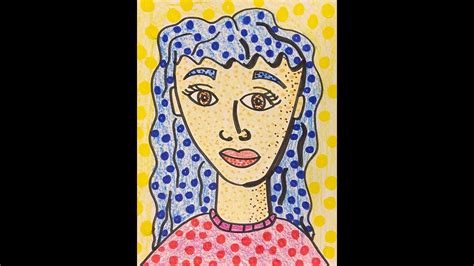 Roy Lichtenstein Self Portrait Youtube