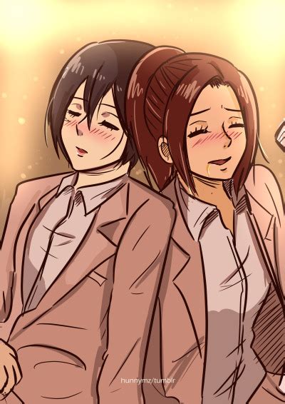 Drawings Sasha And Mikasa That Drink 🥂💕 Tumbex