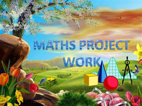 Discrete mathematics − it involves distinct values; Maths project