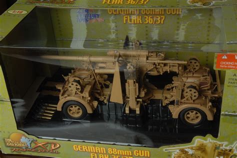 Super Rare 21st Century Toys Ultimate Soldier German 88mm Flak Gun