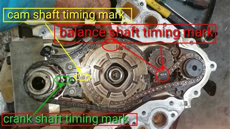 Gmc Sierra 2010 Model 43l V6 Engine Timing Mark And Timing Chain Cma
