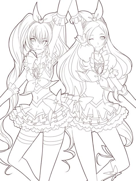Detailed Anime Coloring Pages At Free Printable