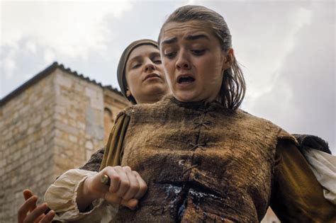 Game Of Thrones Maisie Williams On Aryas Showdown With The Waif