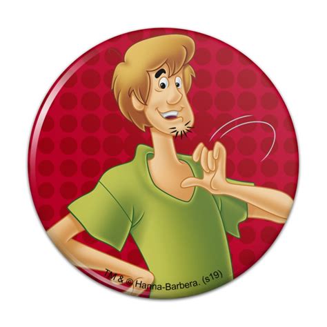 Graphics And More Scooby Doo Shaggy Character Pinback Button Pin