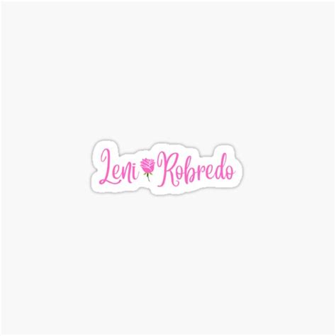 Leni Robredo Pink Rose Sticker For Sale By Lmvlopez Redbubble