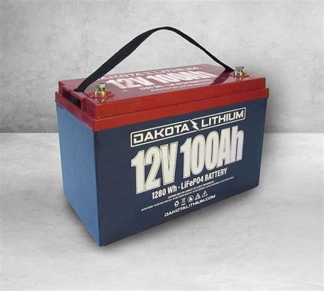 Dakota Lithium 12v 100ah Deep Cycle Lifepo4 Battery Clancy Outdoors