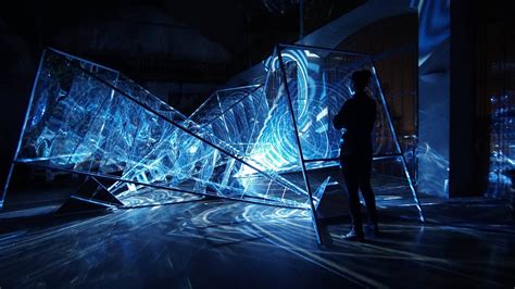 Theoriz Crystallized Hologram Projection Installation Art