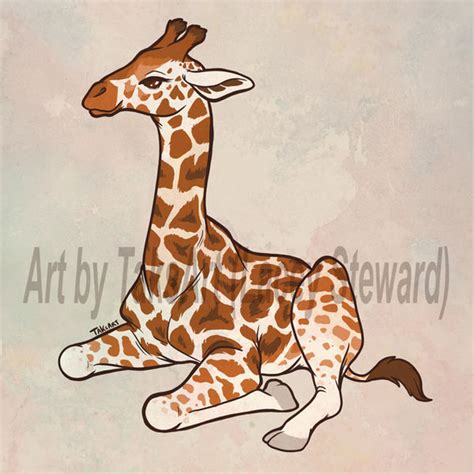 Little Giraffe By Taksart On Deviantart